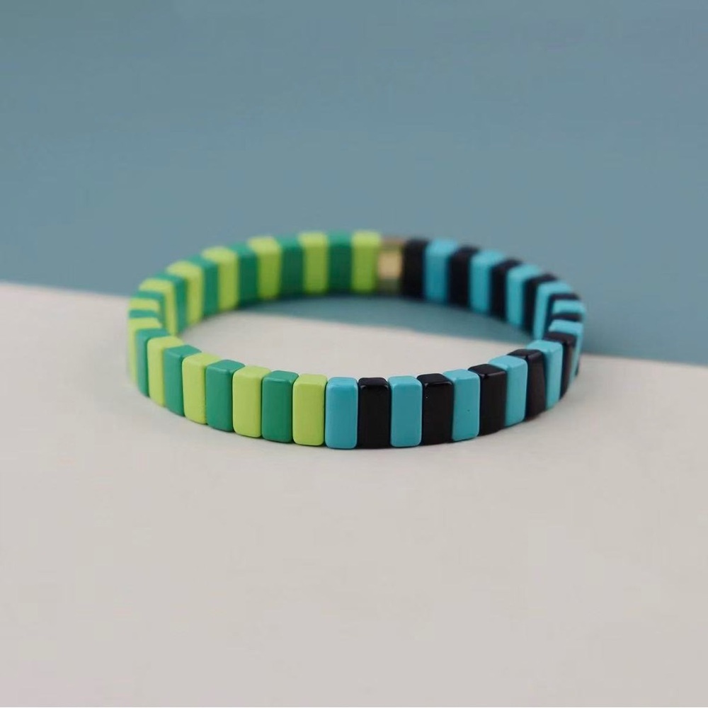 Roxanne Assoulin - Rainbow Brite Bit X Bit Colorful Stretch Bracelet